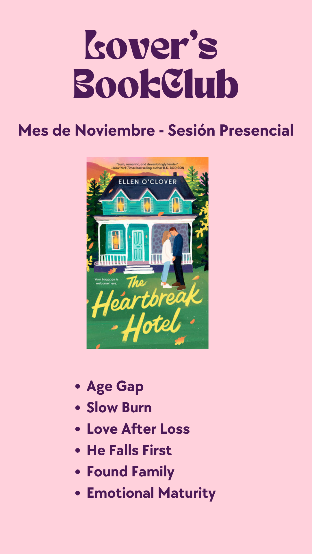 BookClub Presencial - Noviembre