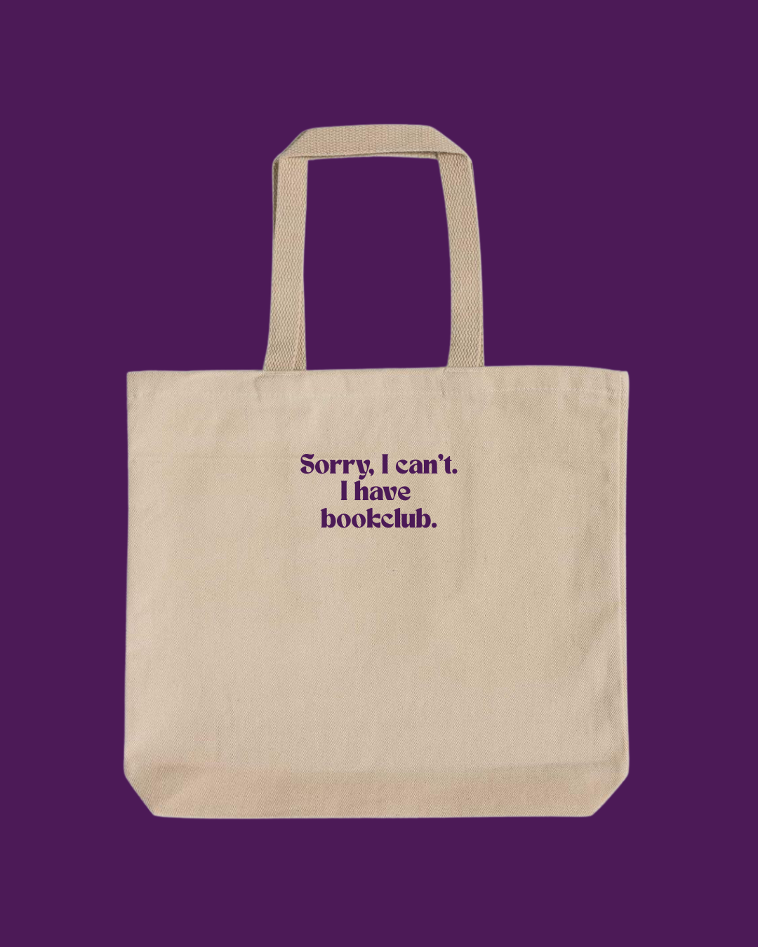 Bookclub Passport Twill Tote - Pre Order (05/01/2026)