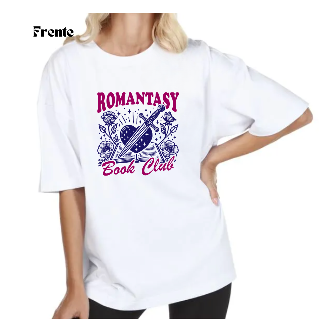"Romantasy Book Club" Oversize T-Shirt