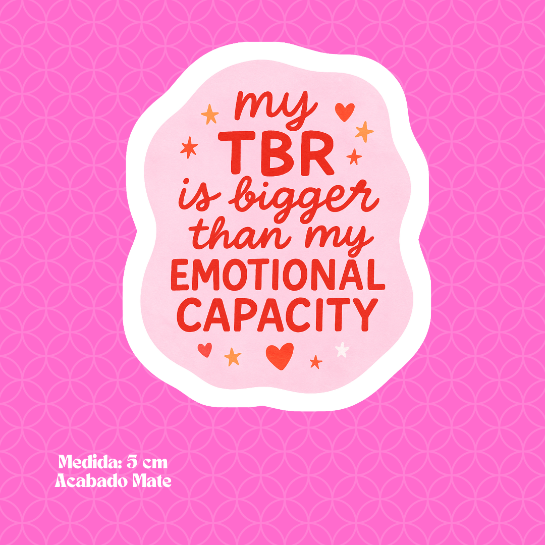 "My TBR" Bookish Sticker