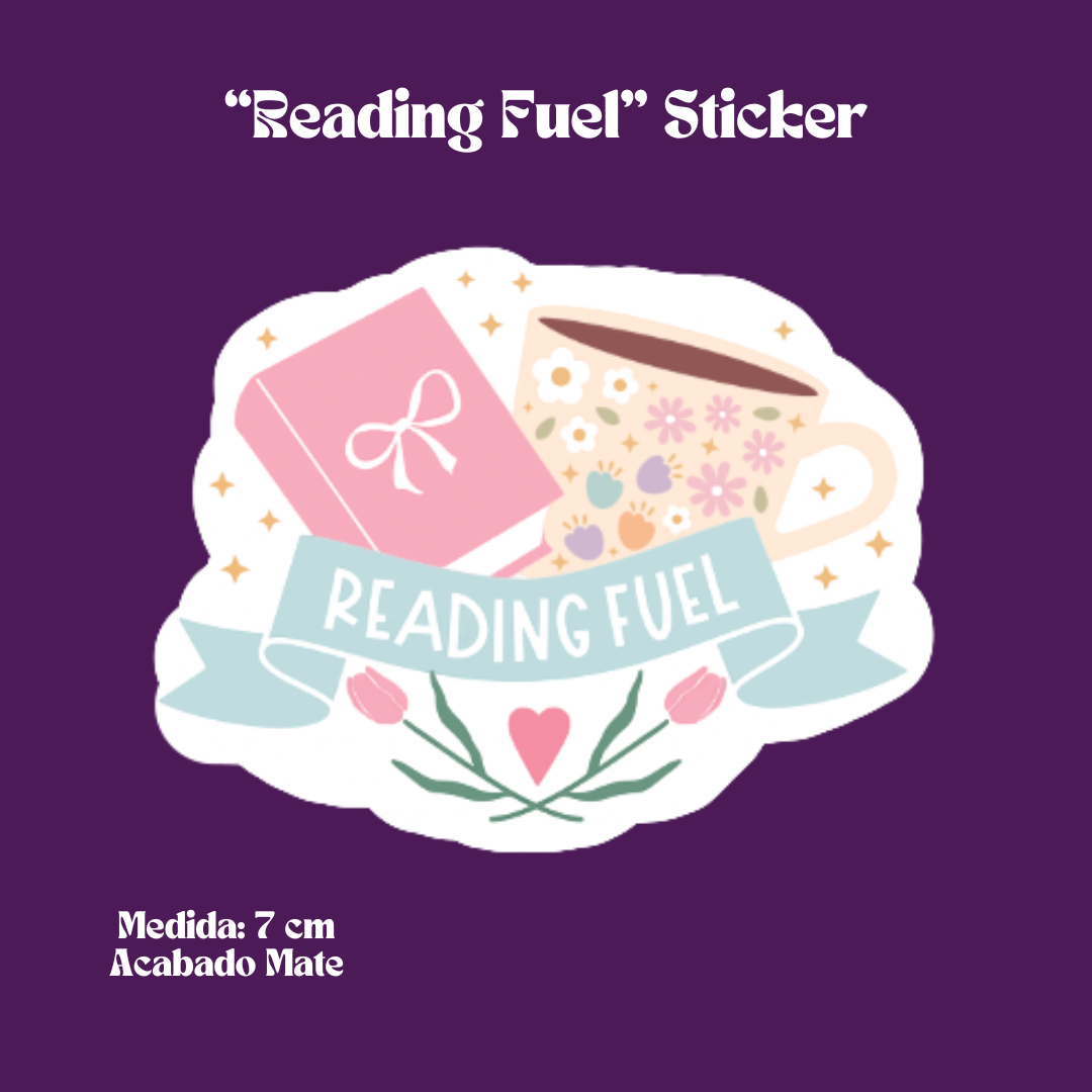 "Reading Fuel" Sticker