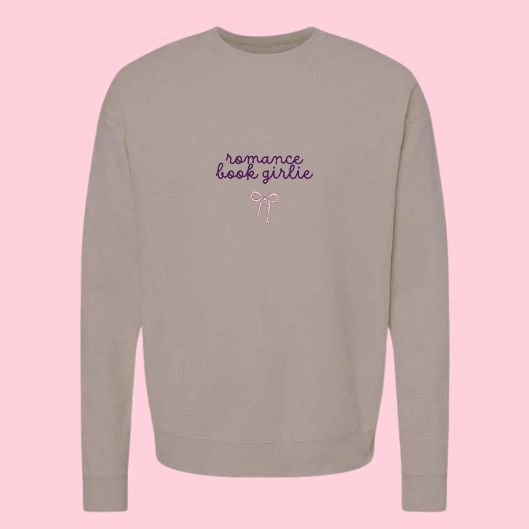 Romance Book Girlie Sweatshirt