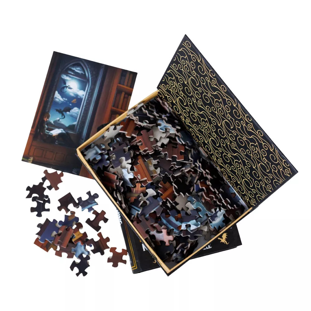 Fourth Wing Night in the Archives Puzzle - 250pc
