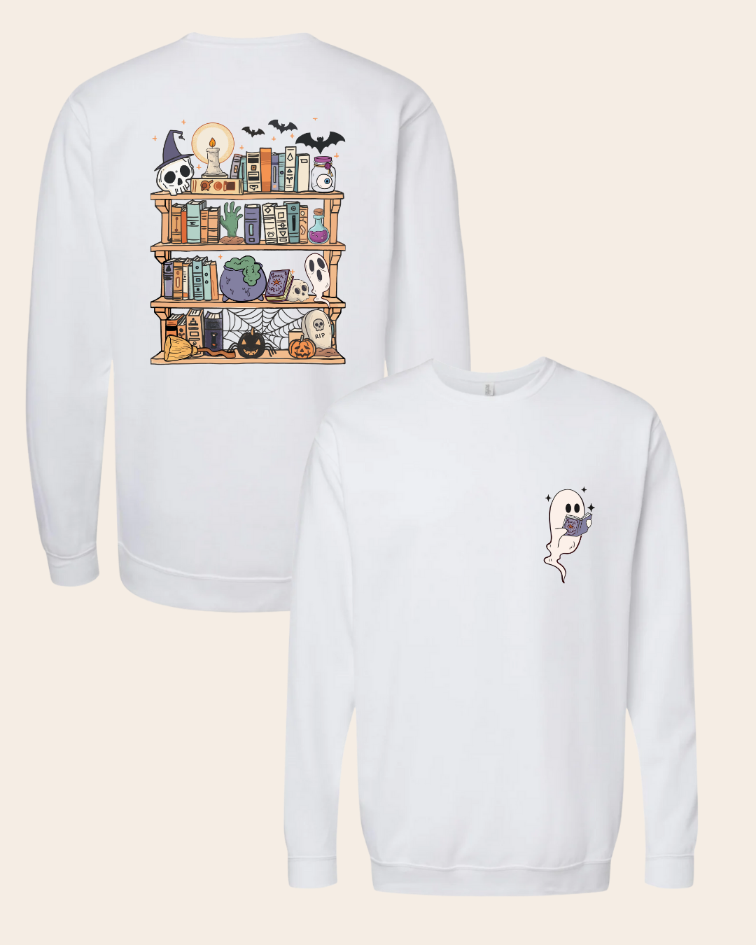 "Halloween Library" Sweatshirt - Pre Order (01/09/2025)