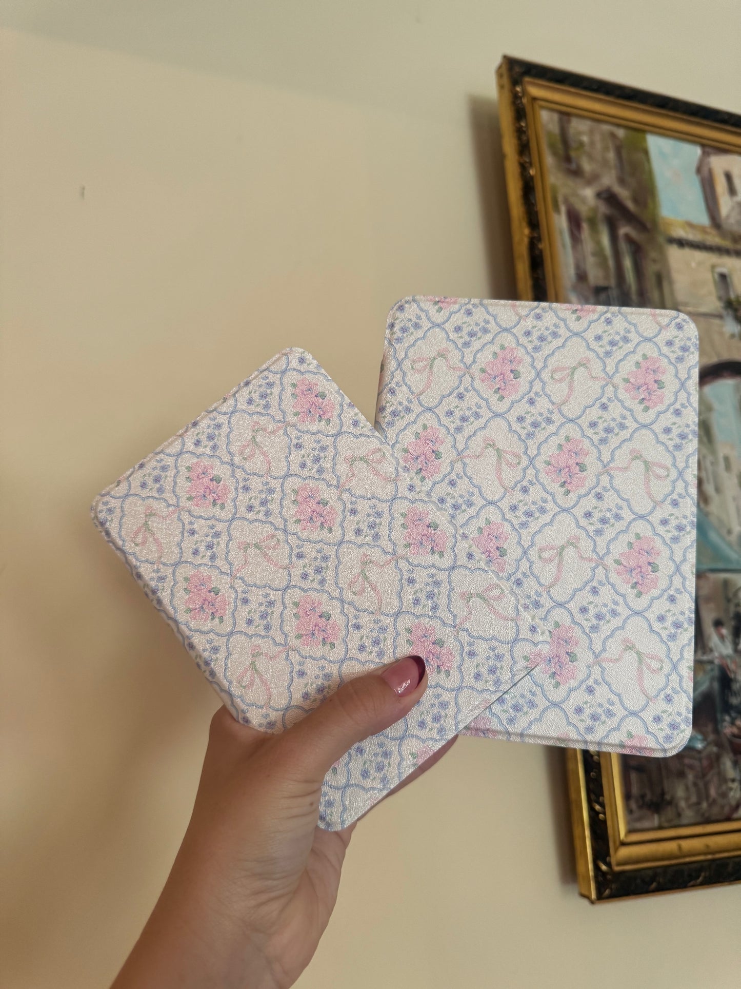 Vintage Coquette Kindle Case