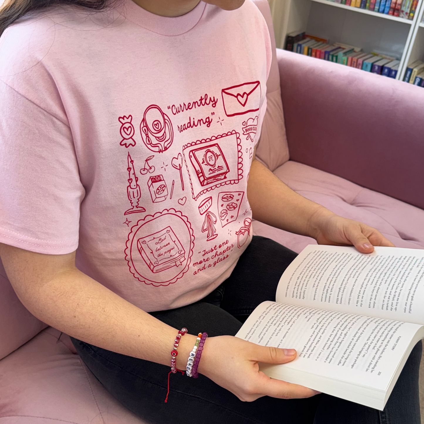 Galentines Tshirt - Rosa