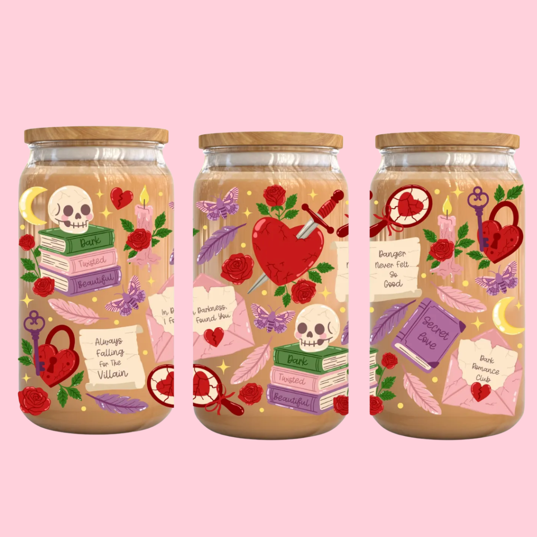 Dark Romance Girlie Glass