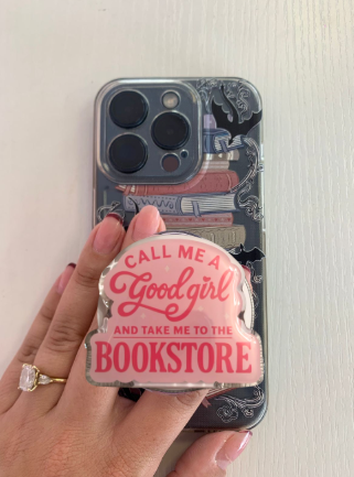 "Call Me a Good Girl and Take Me To The Bookstore" Magsafe Kindle Grip