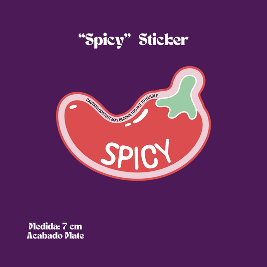 “Spicy”  Sticker