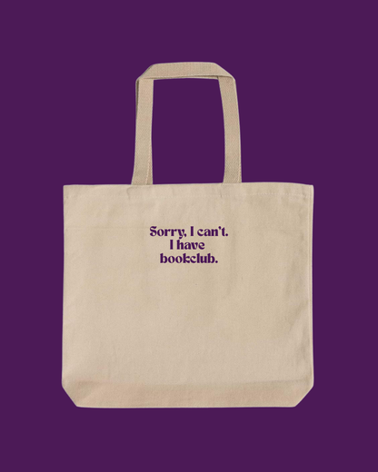 Bookclub Passport Twill Tote - Pre Order (05/01/2026)