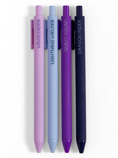 Romantasy Riders Quadrant Pen Set
