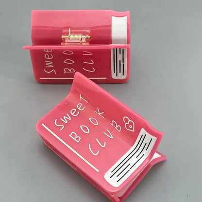 "Sweet Book Club" Hair Clip