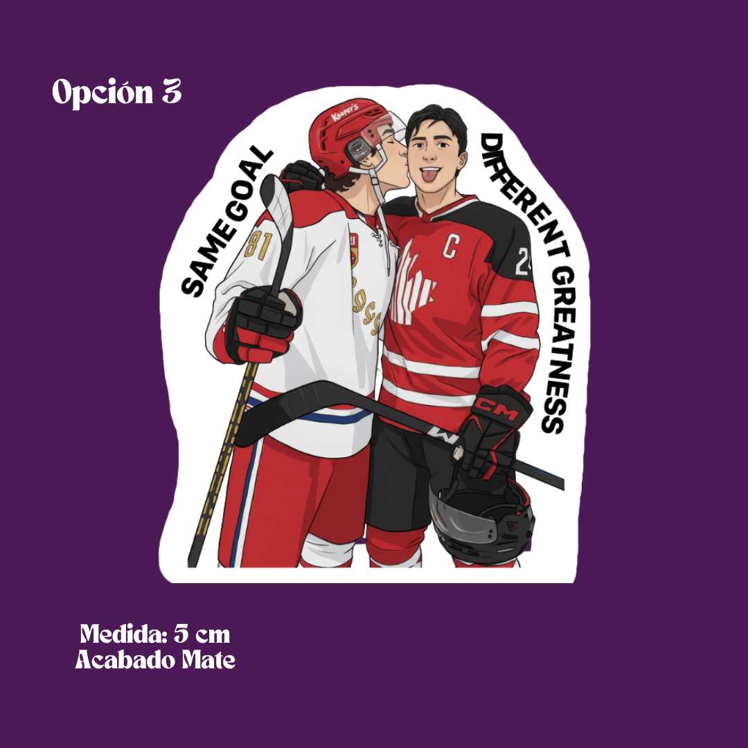 Heated Rivalry Stickers