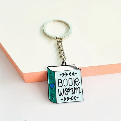 BookWorm Keychain