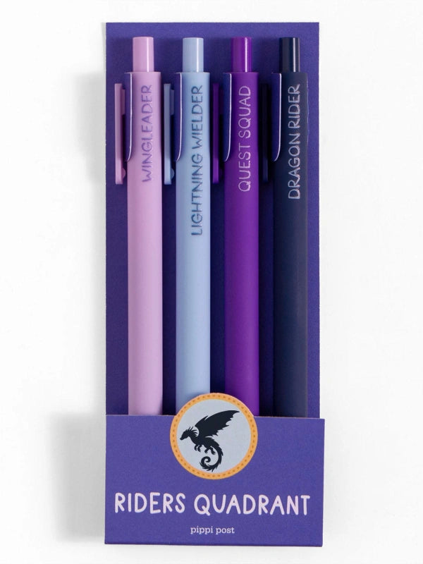 Romantasy Riders Quadrant Pen Set