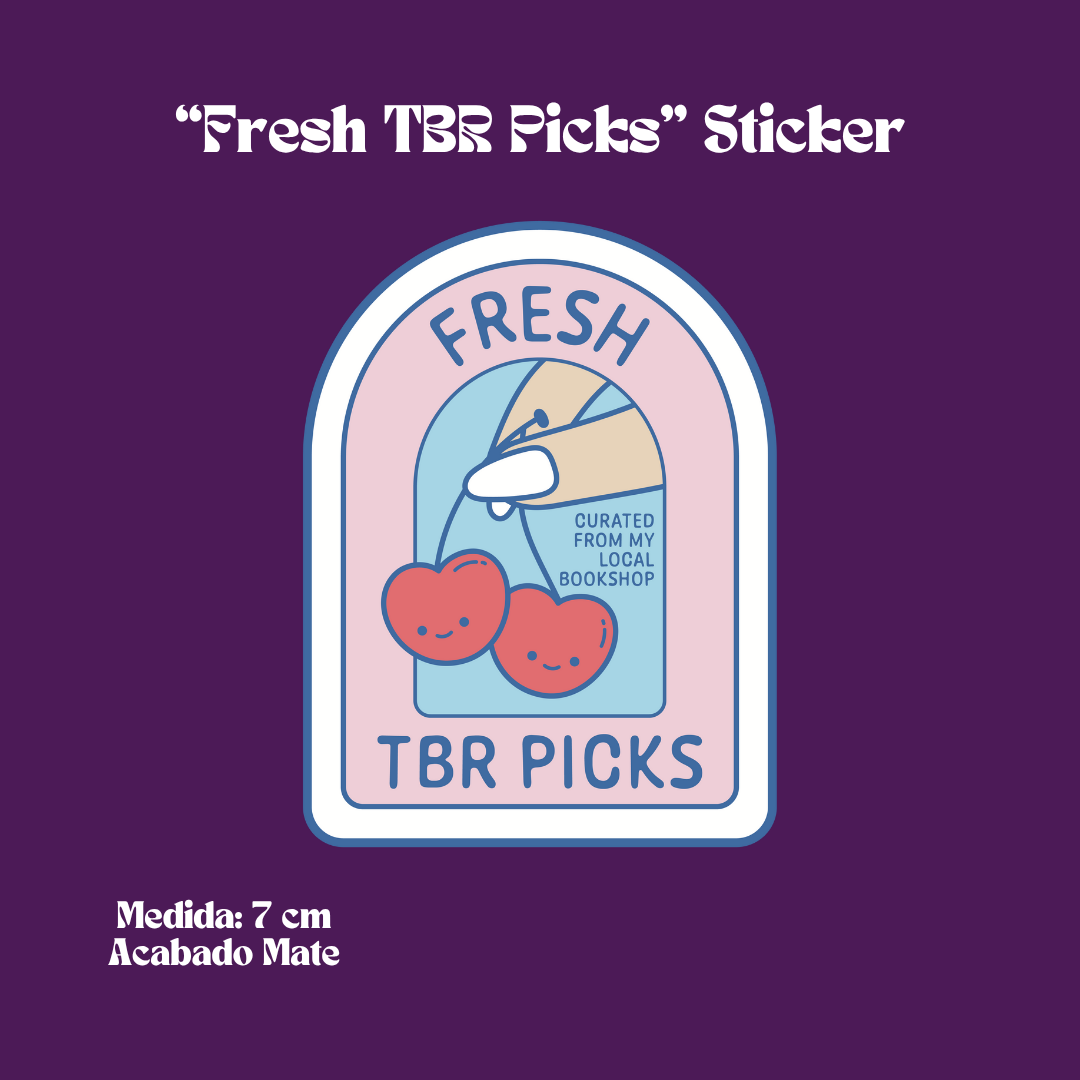 “Fresh TBR Picks” Sticker