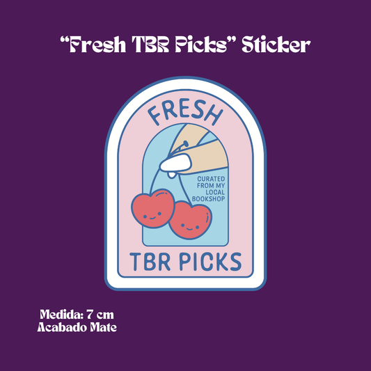“Fresh TBR Picks” Sticker