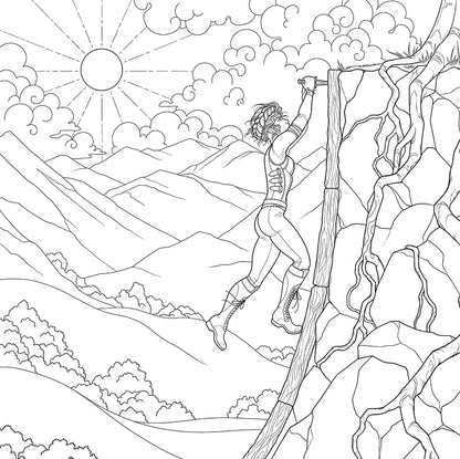 Fourth Wing: The Official Coloring & Sticker Book