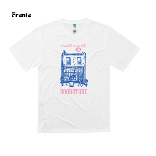 "Meet Me at The Bookstore" Tshirt Sublimada