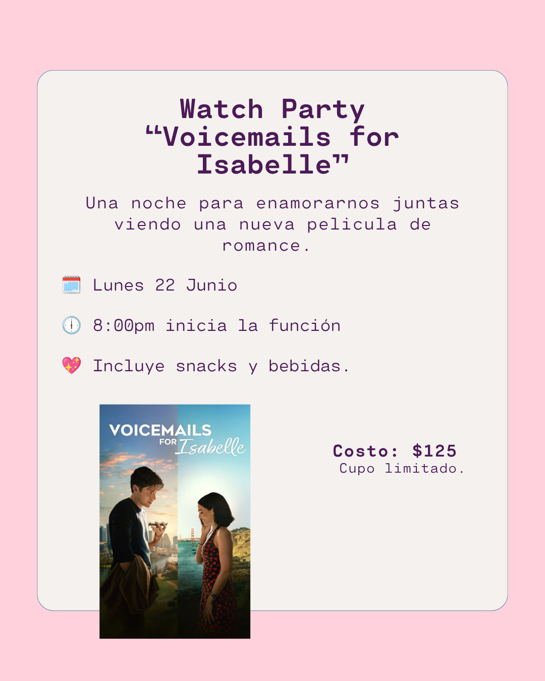 Movie Night - Lunes 22 Junio