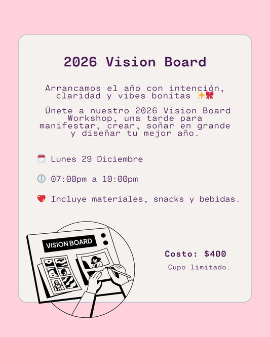 2026 Vision Board - Lunes 29 Diciembre