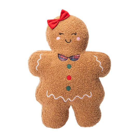 Gingerbread Plush Pillow- PreOrder