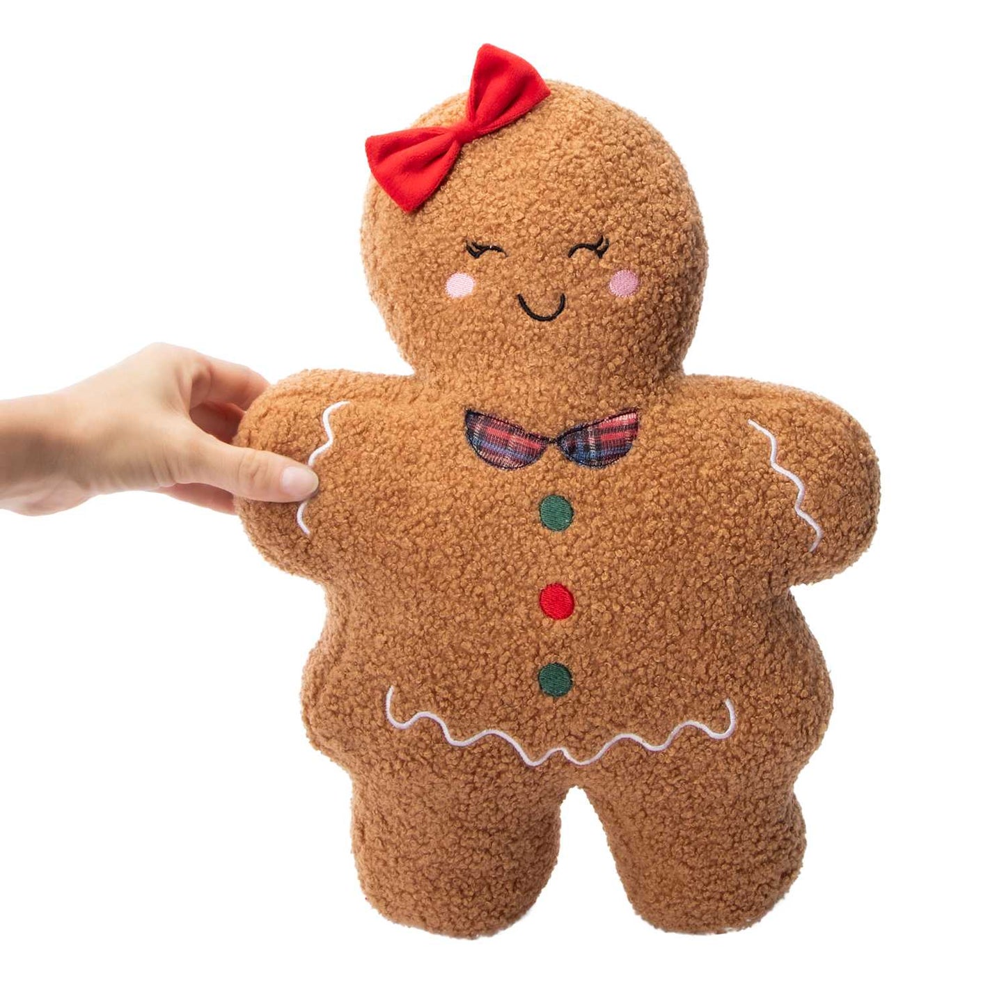 Gingerbread Plush Pillow- PreOrder