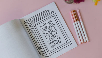 Book Lover Coloring Book