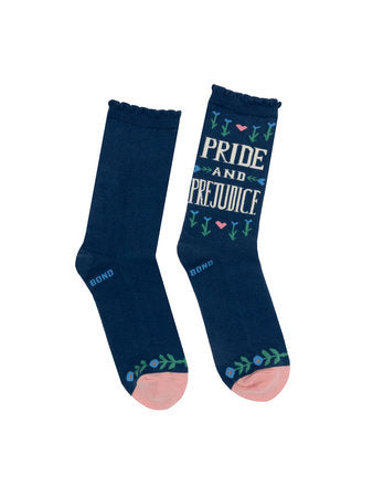 Puffin in Bloom: Pride and Prejudice Socks