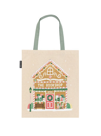 Gingerbread Bookshop Tote Bag - Pre Order (2/Dic/2025)