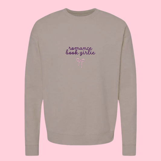Romance Book Girlie Sweatshirt