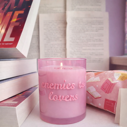 Enemies to Lovers Pink Candle