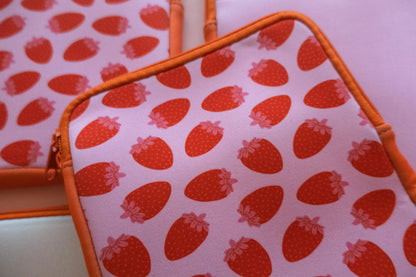 Strawberries Zipper Kindle & E-reader Sleeve