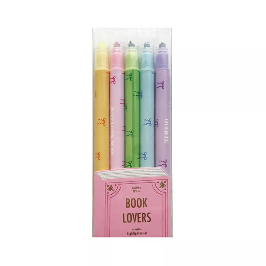 Book Club Erasable Highlighters - Pack of 5 Highlighters