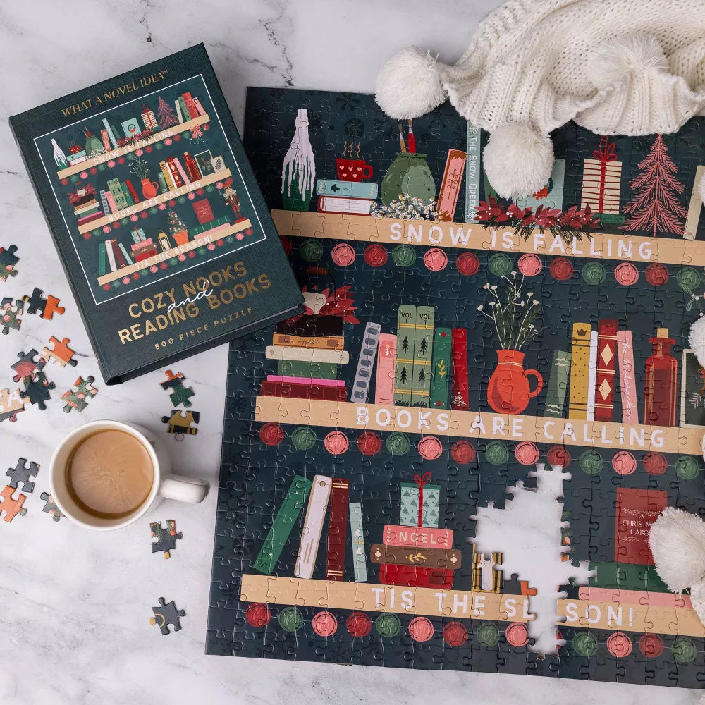 Book Puzzle 500pc - Cozy Nooks