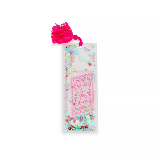 Book Club "Love Story" Confetti Bookmark