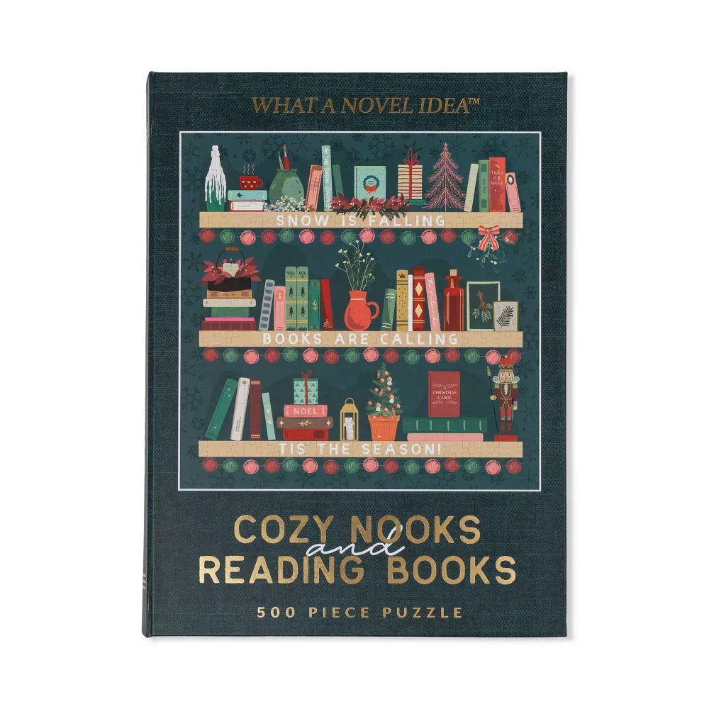 Book Puzzle 500pc - Cozy Nooks