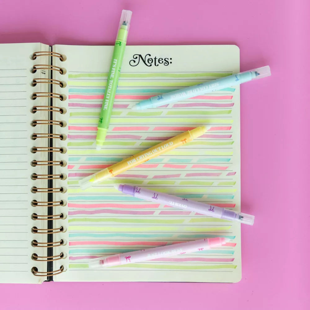 Book Club Erasable Highlighters - Pack of 5 Highlighters