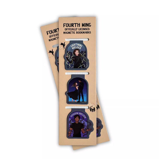 Violet and Xaden Fourth Wing Magnetic Bookmarks