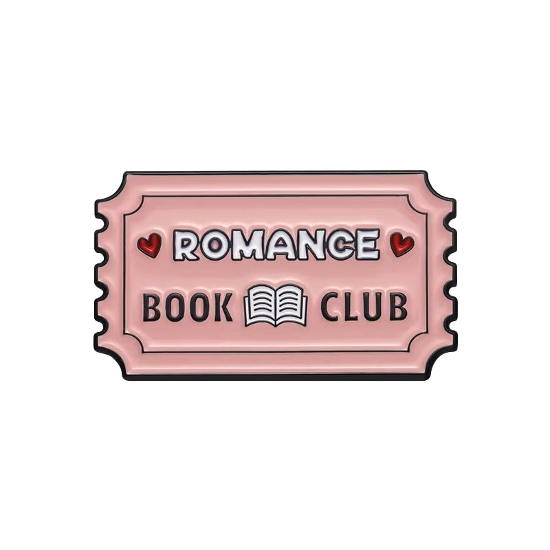 Romance Book Club Pin