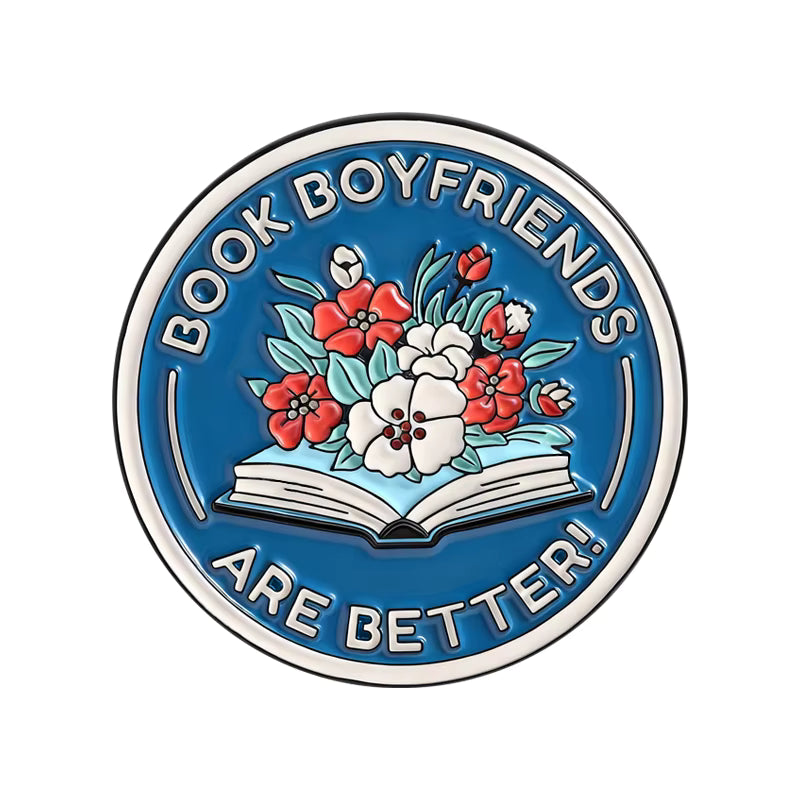 Book Boyfriends Are Better Enamel Pin