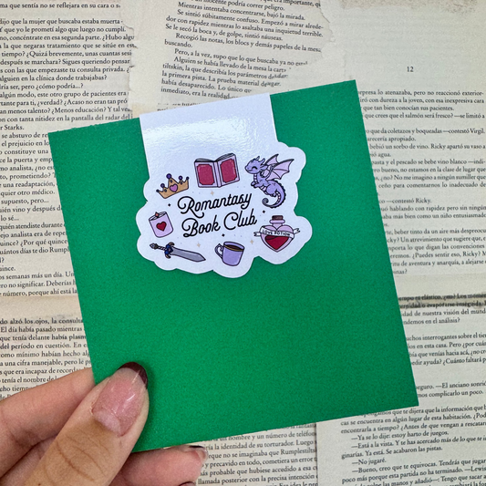 Romantasy Book Club Magnetic Bookmark