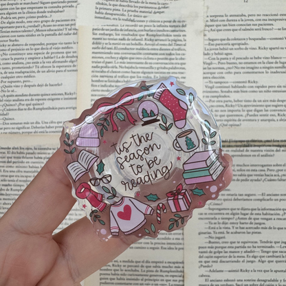 "Tis the season to be reading" Magsafe Kindle Grip