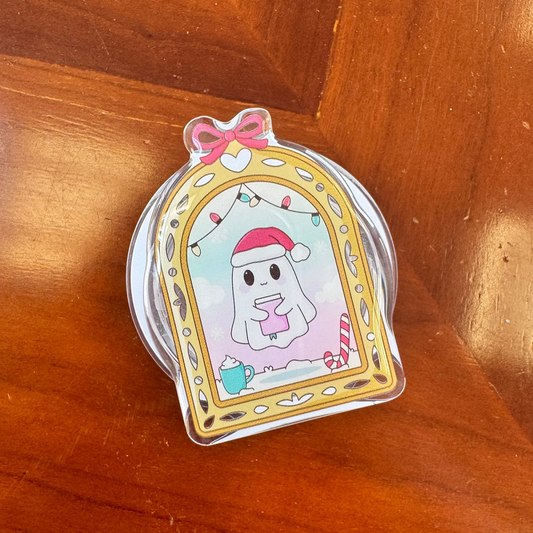 "Christmas Ghost" Magsafe Kindle Grip