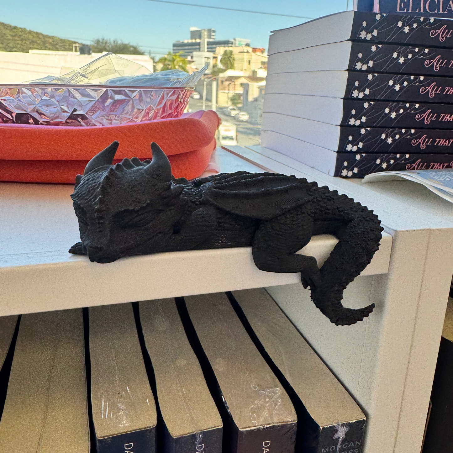 Dragon decorativo para librero impreso 3D - Pre Orden