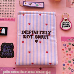 Definitely Not Smut [Hearts] Book/Kindle Sleeve