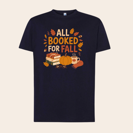 "All Booked for Fall" -  Tshirt