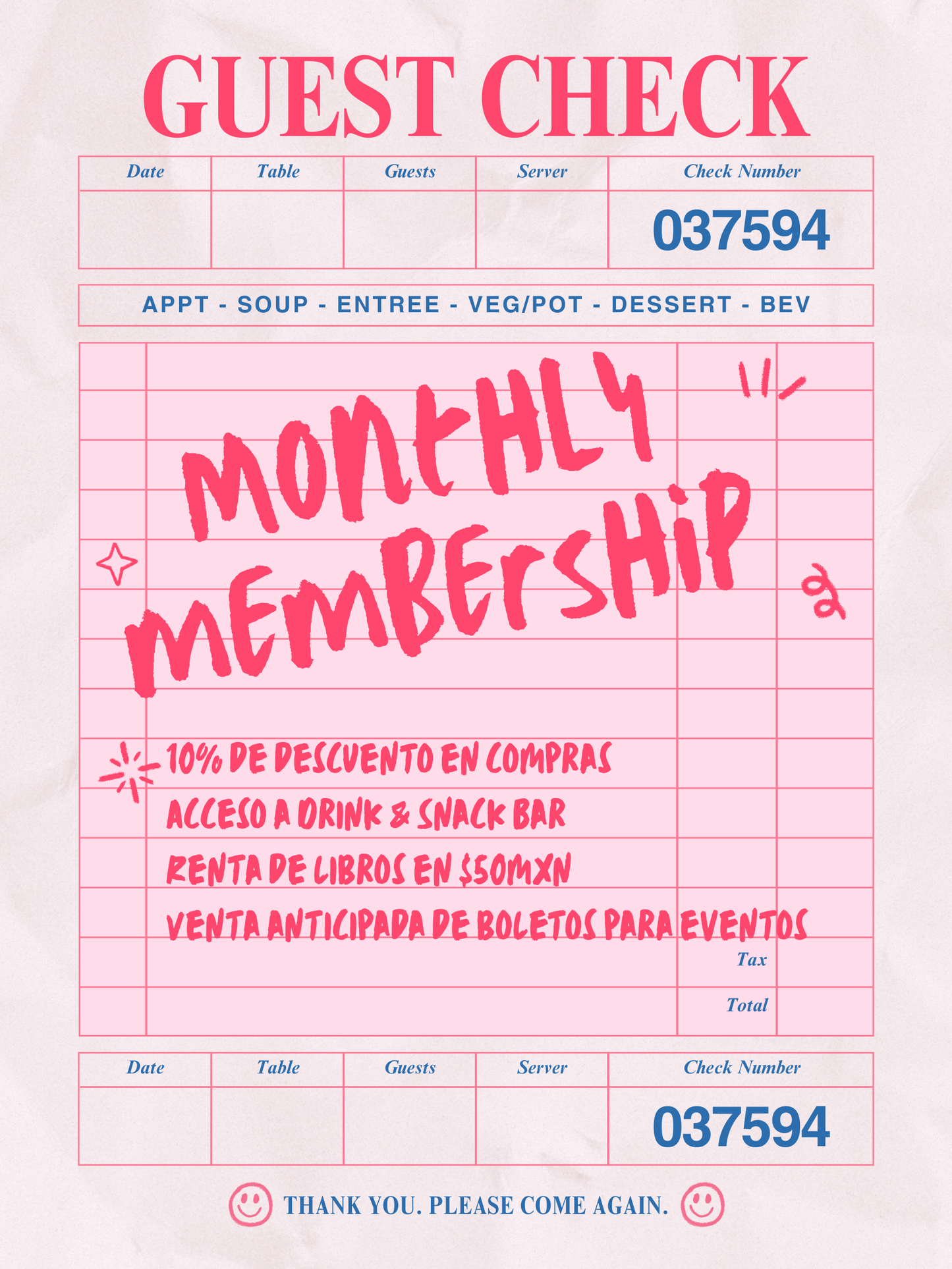 Monthly Membership