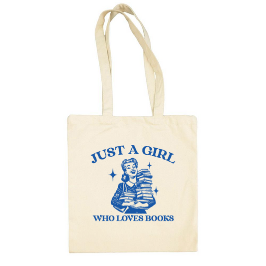 Just A Girl Basic ToteBag