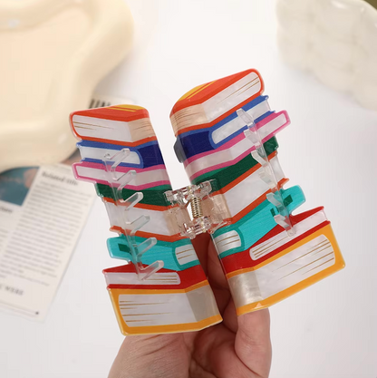 Bookish Hair Clip